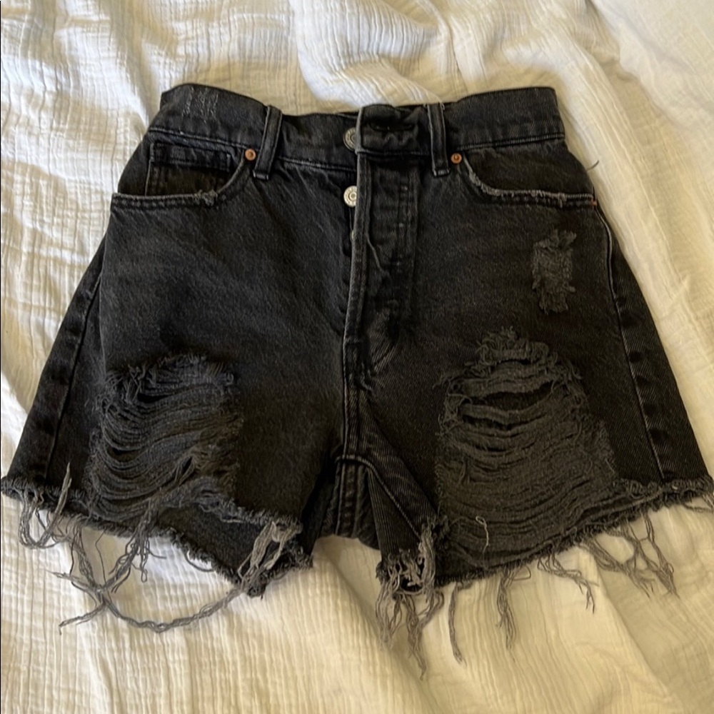 High waisted shorts